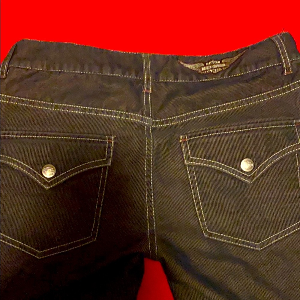 Harley-Davidson women’s jeans.